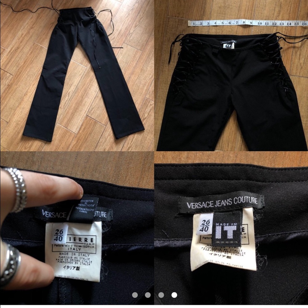 VINTAGE VERSACE PANTS ♟ - Picture 4 of 4